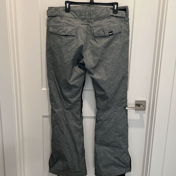 Roxy Slim Fit 10K Insulated Snowboarding Pants - Picture 6 of 14